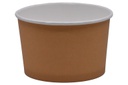 BOL SUPA 16 OZ KRAFT + CAPAC (394) 25 BUC/SET