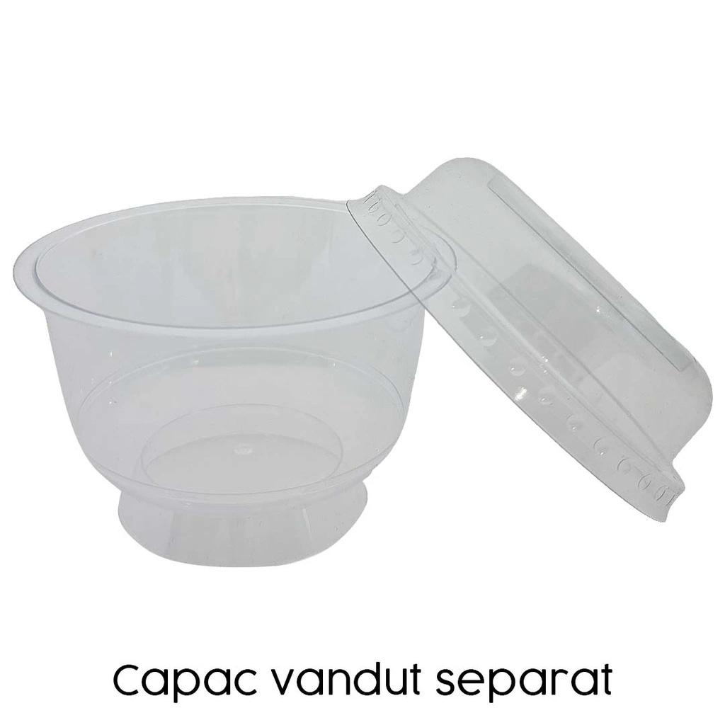 CUPA DESERT TRANSPARENTA 200CC (183) 25 BUC/SET