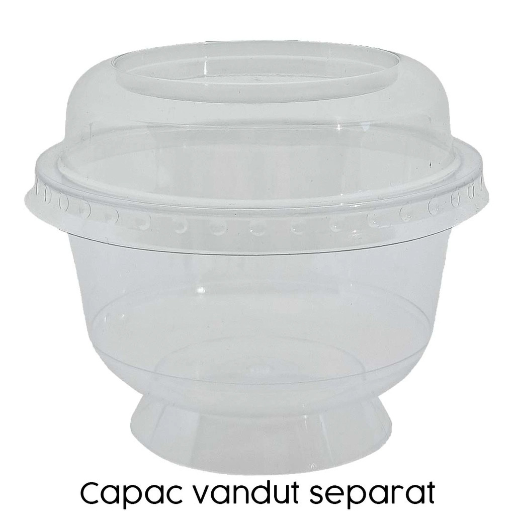 CUPA DESERT TRANSPARENTA 200CC (183) 25 BUC/SET