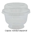 CUPA DESERT TRANSPARENTA 200CC (183) 25 BUC/SET
