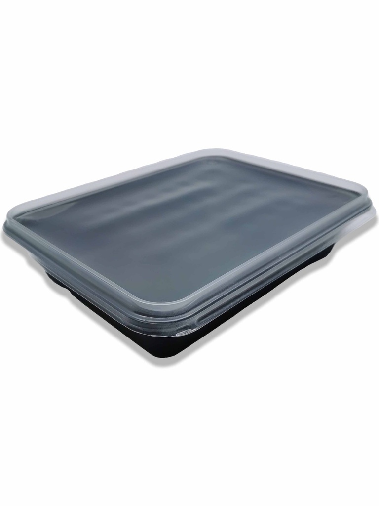 CASEROLA TERMOSUDABILA NEAGRA 1 COMPART (268-24) 50 BUC/SET