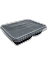 CASEROLA TERMOSUDABILA NEAGRA 2 COMPART (269-24) 50 BUC/SET