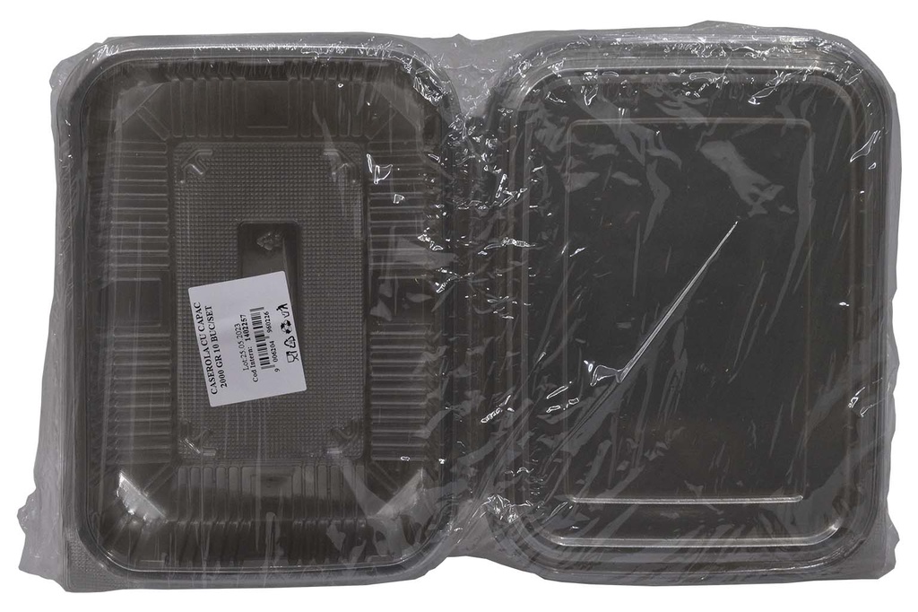 CASEROLA EST 2000 GR (058) 10 BUC/SET