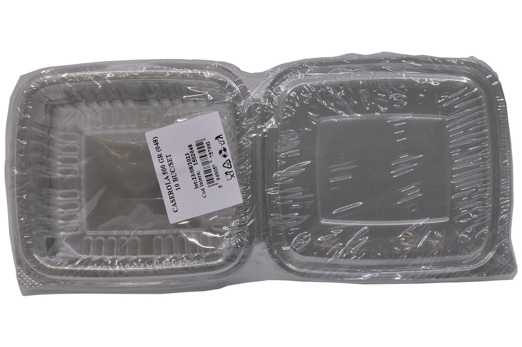 CASEROLA 500 GR (061) 10 BUC/SET