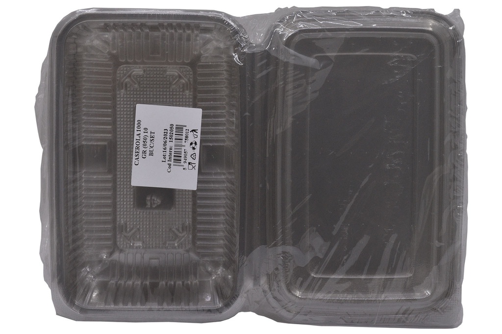 CASEROLA 1000 GR (063) 10 BUC/SET