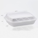 CASEROLA PSE 03 - 3 COMPARTIMENTE 100 BUC/SET