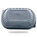 CASEROLA MENIU NEAGRA 1 COMP CU CAPAC 50 BUC/SET