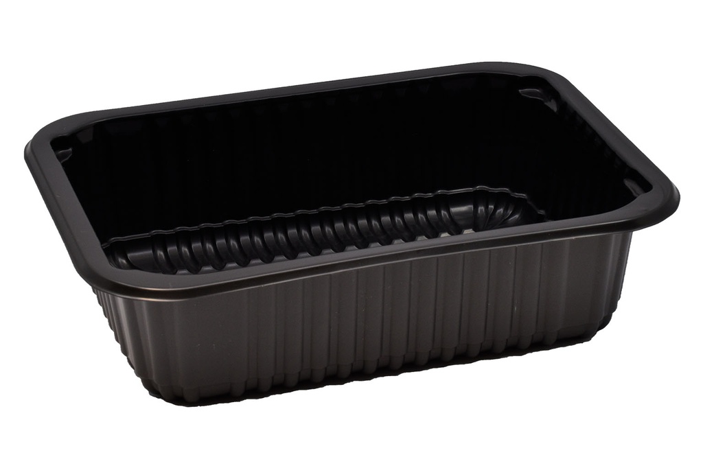 CASEROLA TERMOSUDABILA NEAGRA 187xH50 1 COMPART (287) 50 BUC/SET