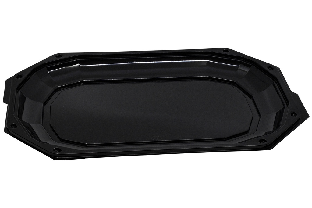 PLATOU NEGRU OVAL 45 CM (164) 10 BUC/SET