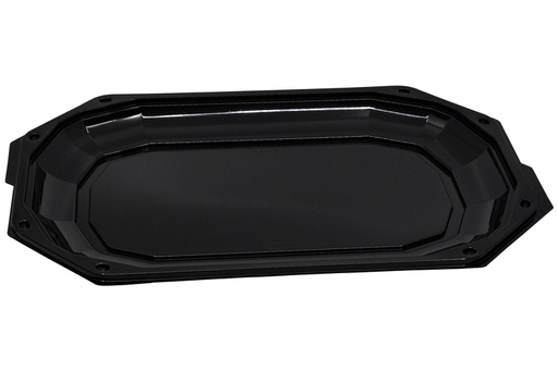 PLATOU NEGRU OVAL 45 CM (164) 10 BUC/SET