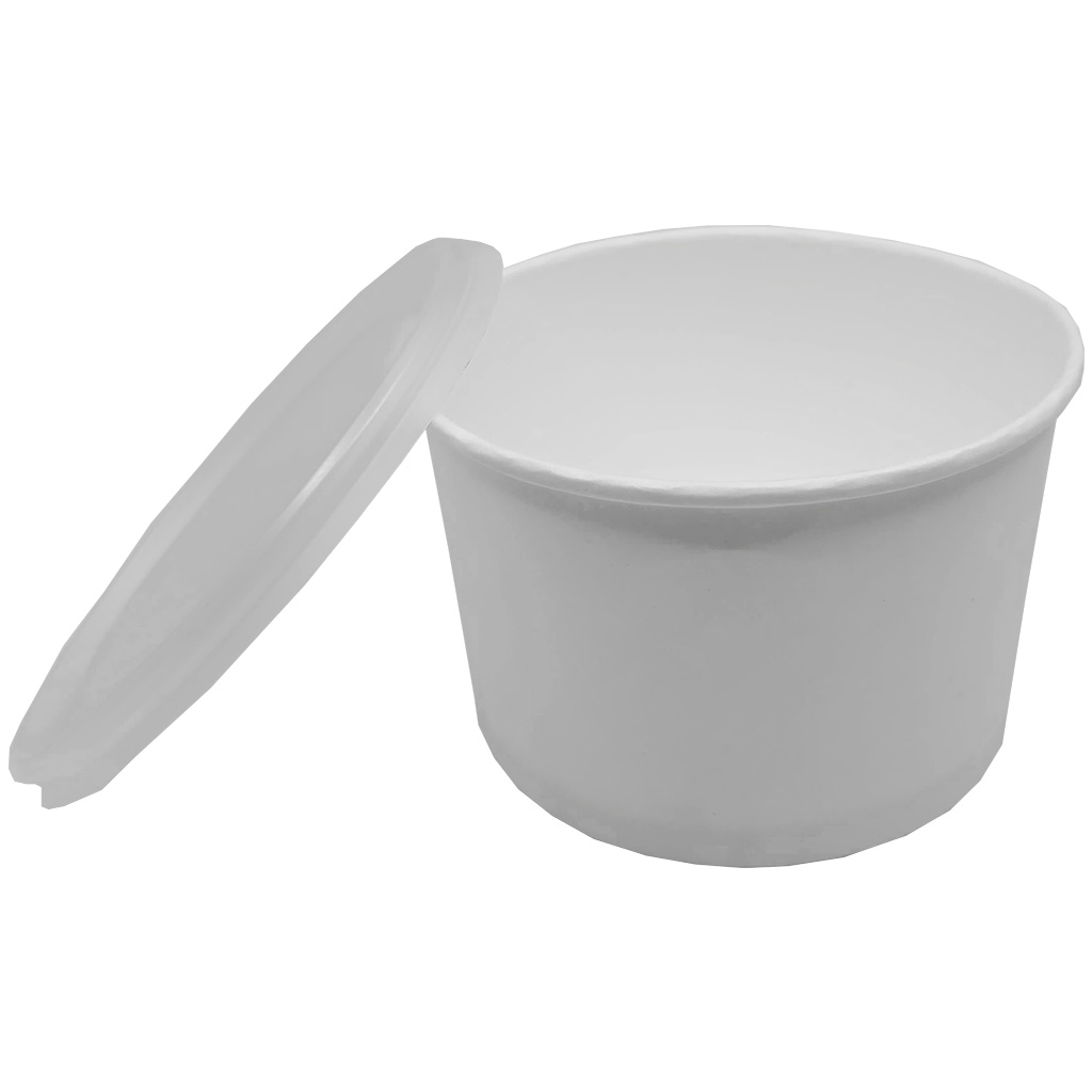 BOL SUPA 16 OZ ALB + CAPAC (393) 25 BUC/SET