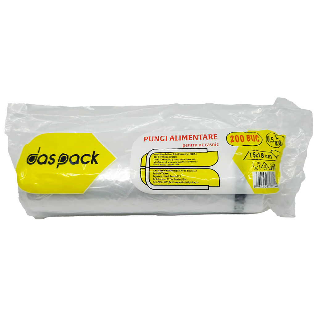 PUNGI HDPE 0.5 KG (190) 200 BUC/SET