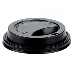 [709405] CAPAC PENTRU PAHAR CARTON 8 OZ NEGRU 100 BUC/SET