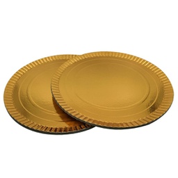 [204093] FARFURII CARTON AURII PLUTO 28 CM 25 BUC/SET