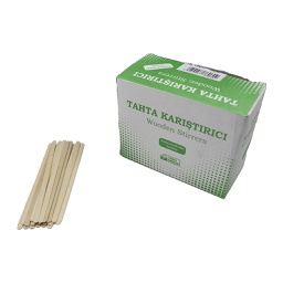 [705281] PALETA CAFEA DIN LEMN 14 CM 500 BUC/SET