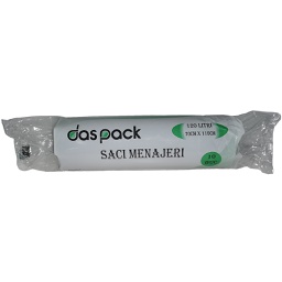 [702238] SACI MENAJ DAS PACK 120 L 10 BUC/SET