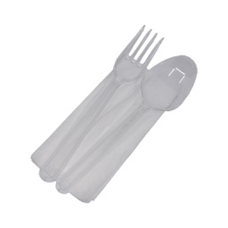[1402289] SET F+L+S  TRANSPARENT REUTILIZABIL 100 BUC/SET