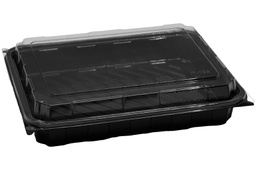 [IT 134] CASEROLA SUSHI NEAGRA CU CAPAC 2400 CC 50 BUC/SET
