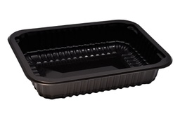 [709286] CASEROLA TERMOSUDABILA NEAGRA 187xH37 1 COMPART (286) 50 BUC/SET