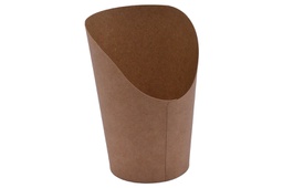 [205370] PAHAR CARTON NATUR WRAP/CARTOFI 14 OZ (370) 50 BUC/SET