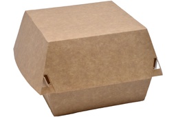 [204173] HAMBURGER BOX MARE KRAFT ALB (173) 100 BUC/SET