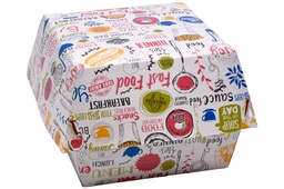 [204174] HAMBURGER BOX MARE COLOR (174) 100 BUC/SET