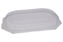 [204165] CAPAC TRANSPARENT PT PLATOU NEGRU OVAL 45 CM (165) 10 BUC/SET