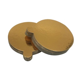[204200] MONODISCURI CARTON AURII 8 CM (200) 200 BUC/SET